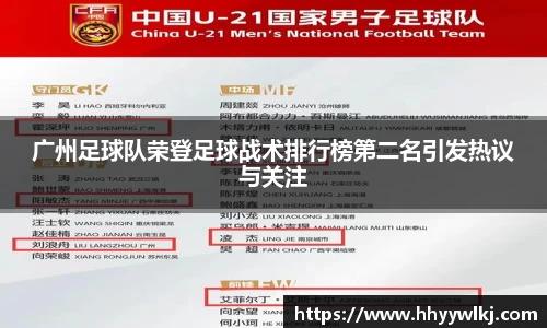 广州足球队荣登足球战术排行榜第二名引发热议与关注